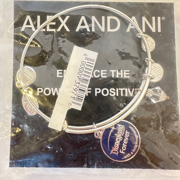 NEW Alex and Ani Disneyland Forever 60th Diamond Celebration Bangle Bracelet - Picture 1 of 4
